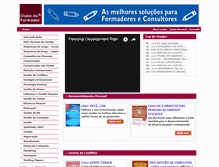 Tablet Screenshot of clubedoformador.com